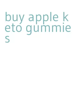 buy apple keto gummies