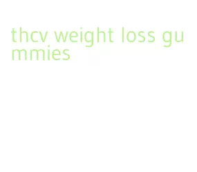 thcv weight loss gummies