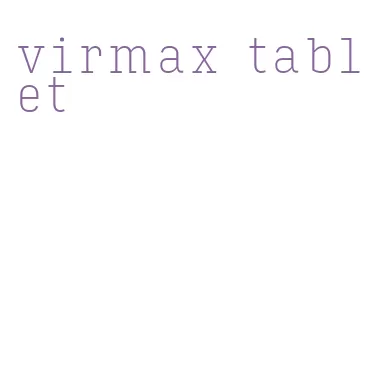 virmax tablet