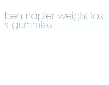 ben napier weight loss gummies