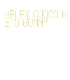 kaley cuoco keto gummy