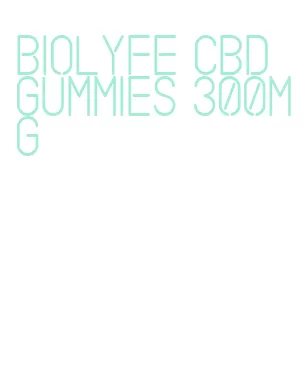 biolyfe cbd gummies 300mg