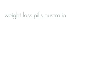 weight loss pills australia