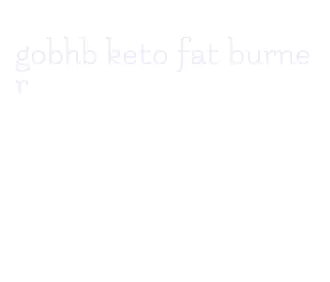 gobhb keto fat burner