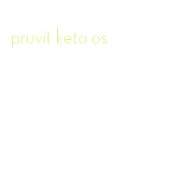 pruvit keto os