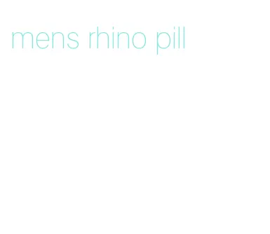 mens rhino pill