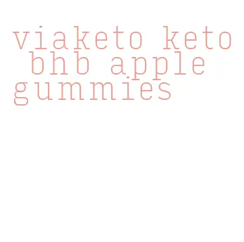 viaketo keto bhb apple gummies