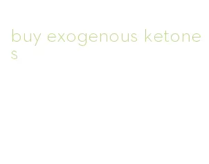 buy exogenous ketones