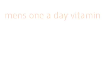 mens one a day vitamin