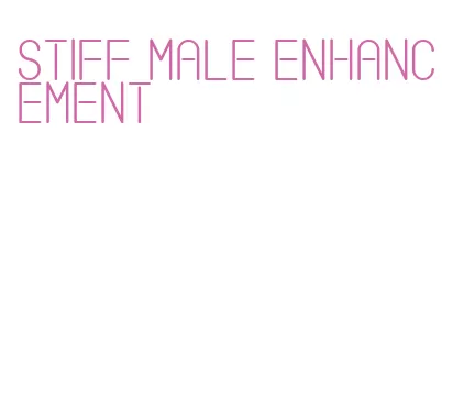 stiff male enhancement