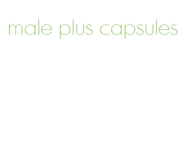 male plus capsules