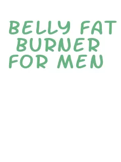 belly fat burner for men