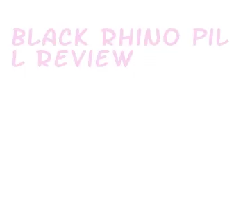 black rhino pill review