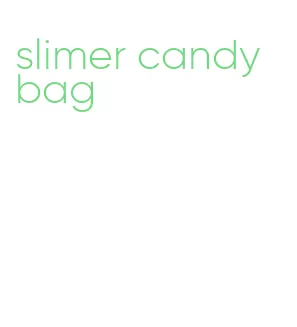 slimer candy bag