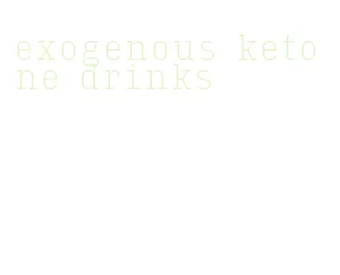 exogenous ketone drinks