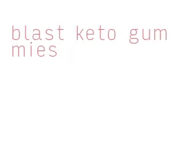 blast keto gummies