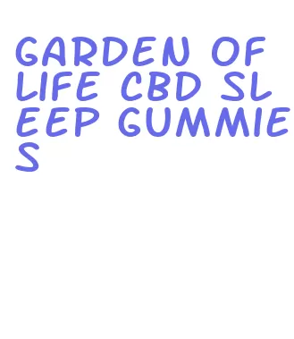 garden of life cbd sleep gummies