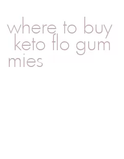 where to buy keto flo gummies