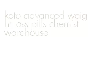 keto advanced weight loss pills chemist warehouse