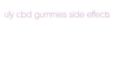 uly cbd gummies side effects