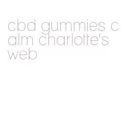 cbd gummies calm charlotte's web