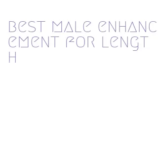 best male enhancement for length