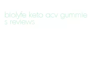 biolyfe keto acv gummies reviews