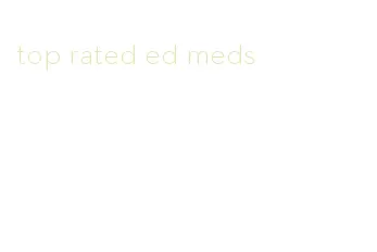 top rated ed meds