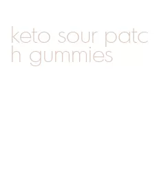 keto sour patch gummies