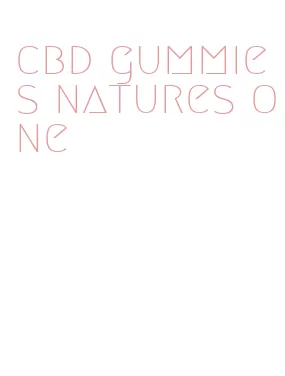 cbd gummies natures one