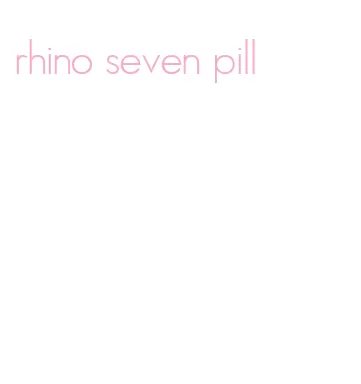 rhino seven pill