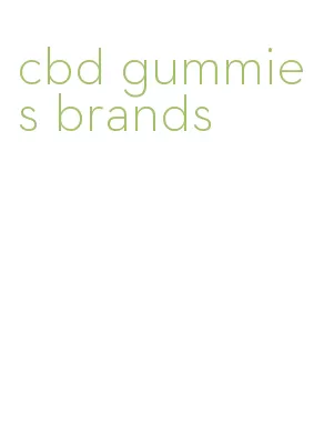 cbd gummies brands