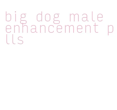 big dog male enhancement pills