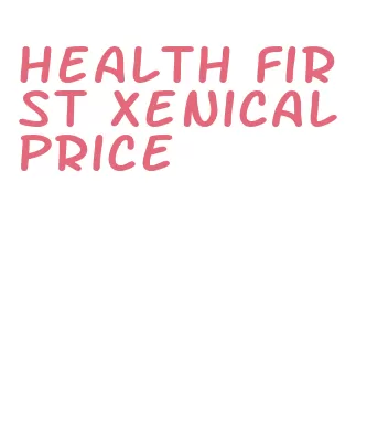 health first xenical price