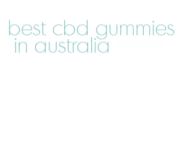 best cbd gummies in australia