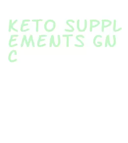 keto supplements gnc