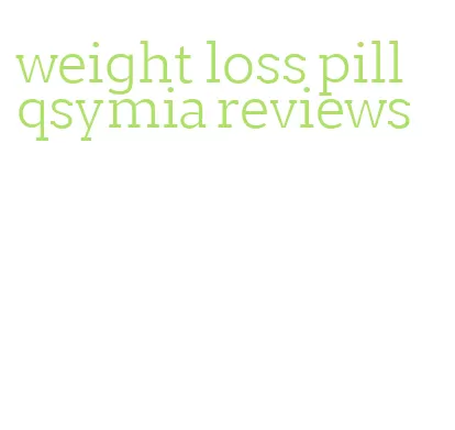 weight loss pill qsymia reviews