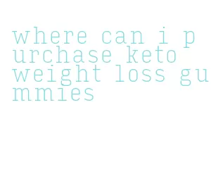 where can i purchase keto weight loss gummies