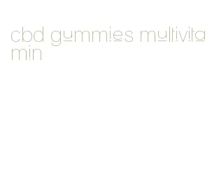 cbd gummies multivitamin