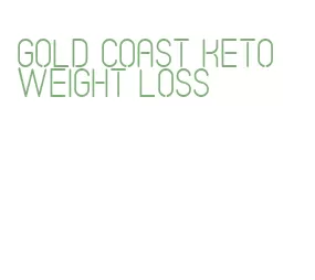 gold coast keto weight loss