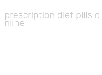 prescription diet pills online