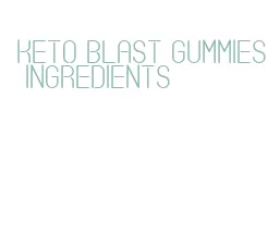 keto blast gummies ingredients