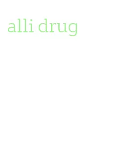 alli drug