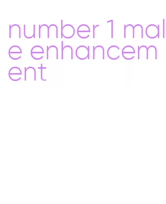 number 1 male enhancement