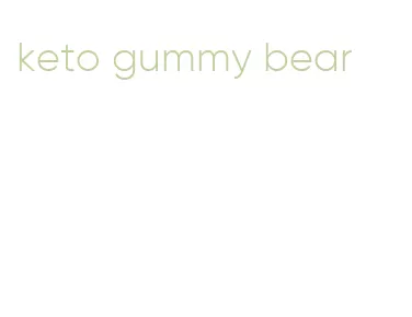 keto gummy bear