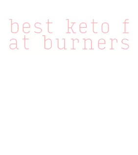 best keto fat burners