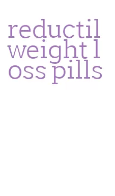 reductil weight loss pills