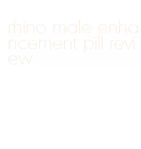 rhino male enhancement pill review