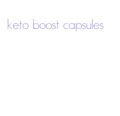 keto boost capsules