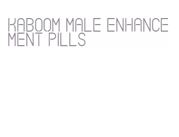 kaboom male enhancement pills